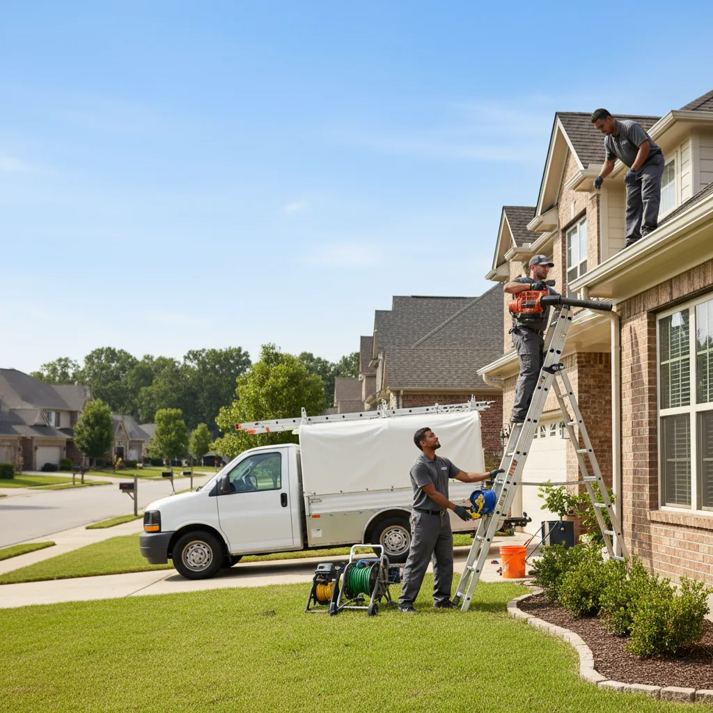 Home Gutter Service in Jacksonville, TX near me